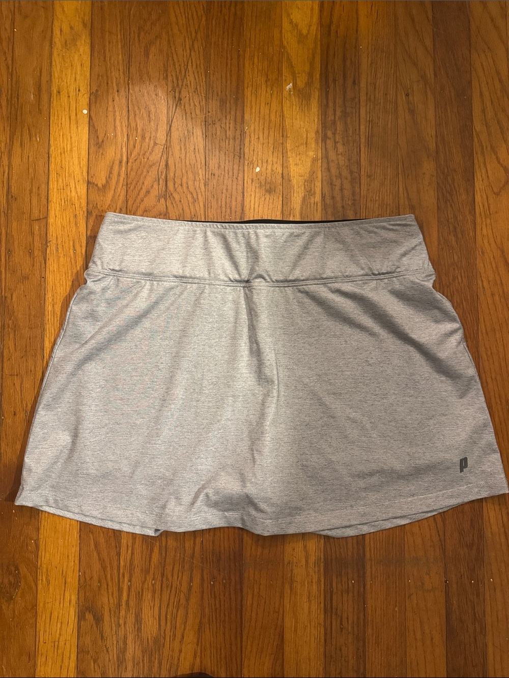 Prince Athletic Light Gray Skort